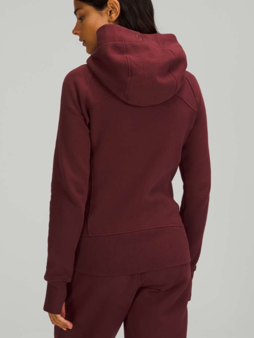 Lululemon Scuba Hoodie Red Merlot Size 10 – Cozy Classic - Picture 2 of 11